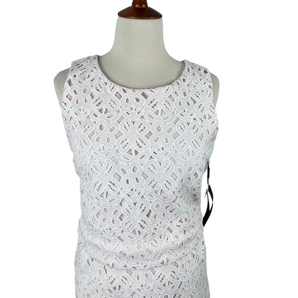 KARL LAGERFELD White Lace Dress - Picture 2 of 14